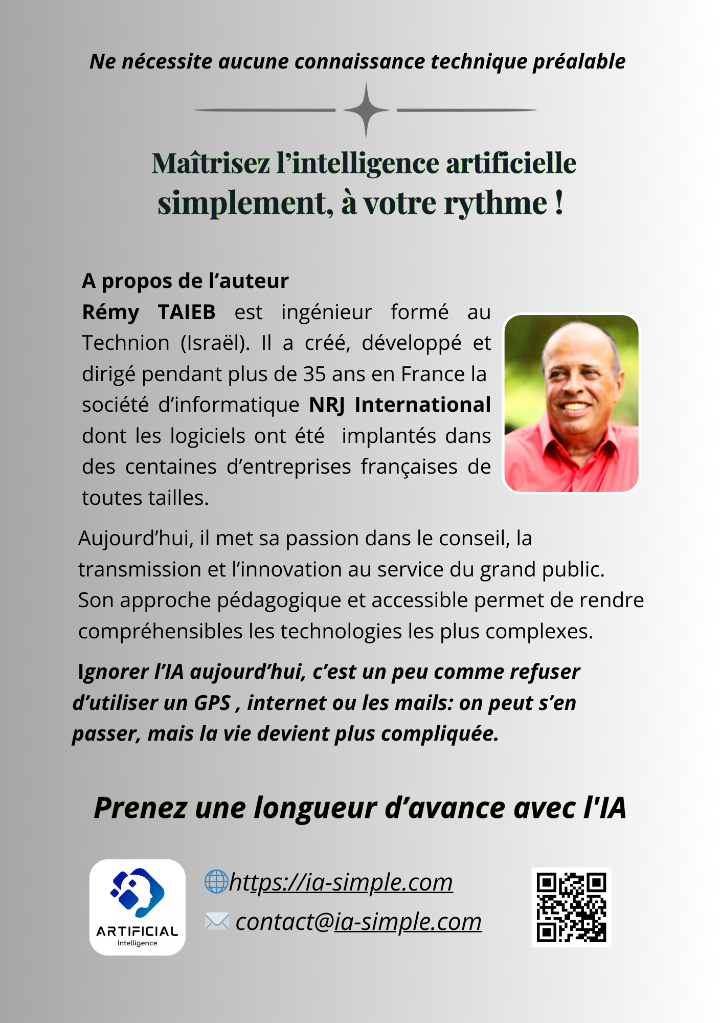 À propos de l'auteur - Rémy Taieb